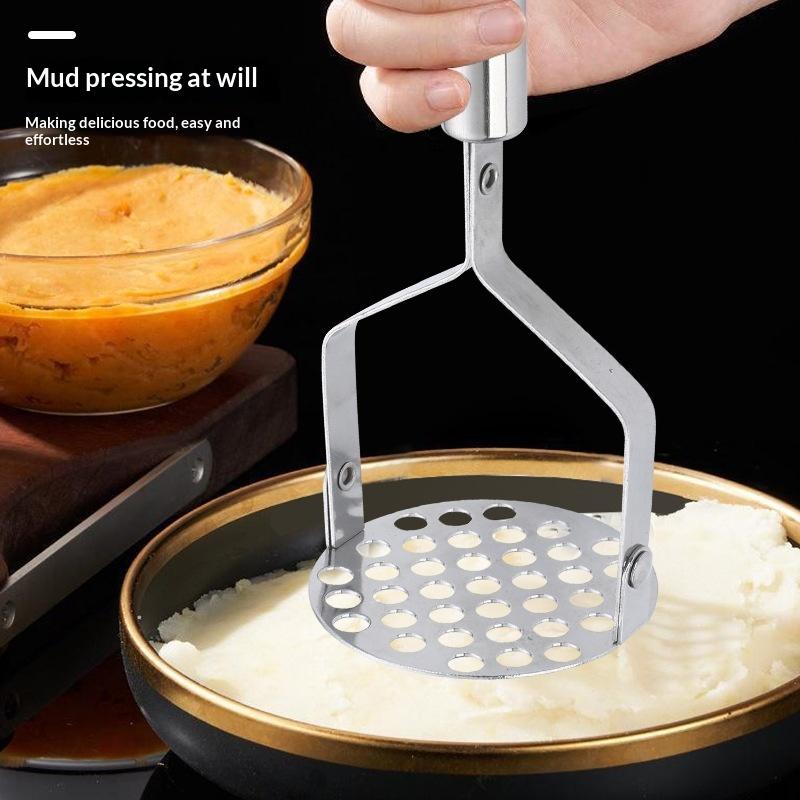 Baby Food Vegetable - Stainless Steel Potato Masher Fruit Vegetable