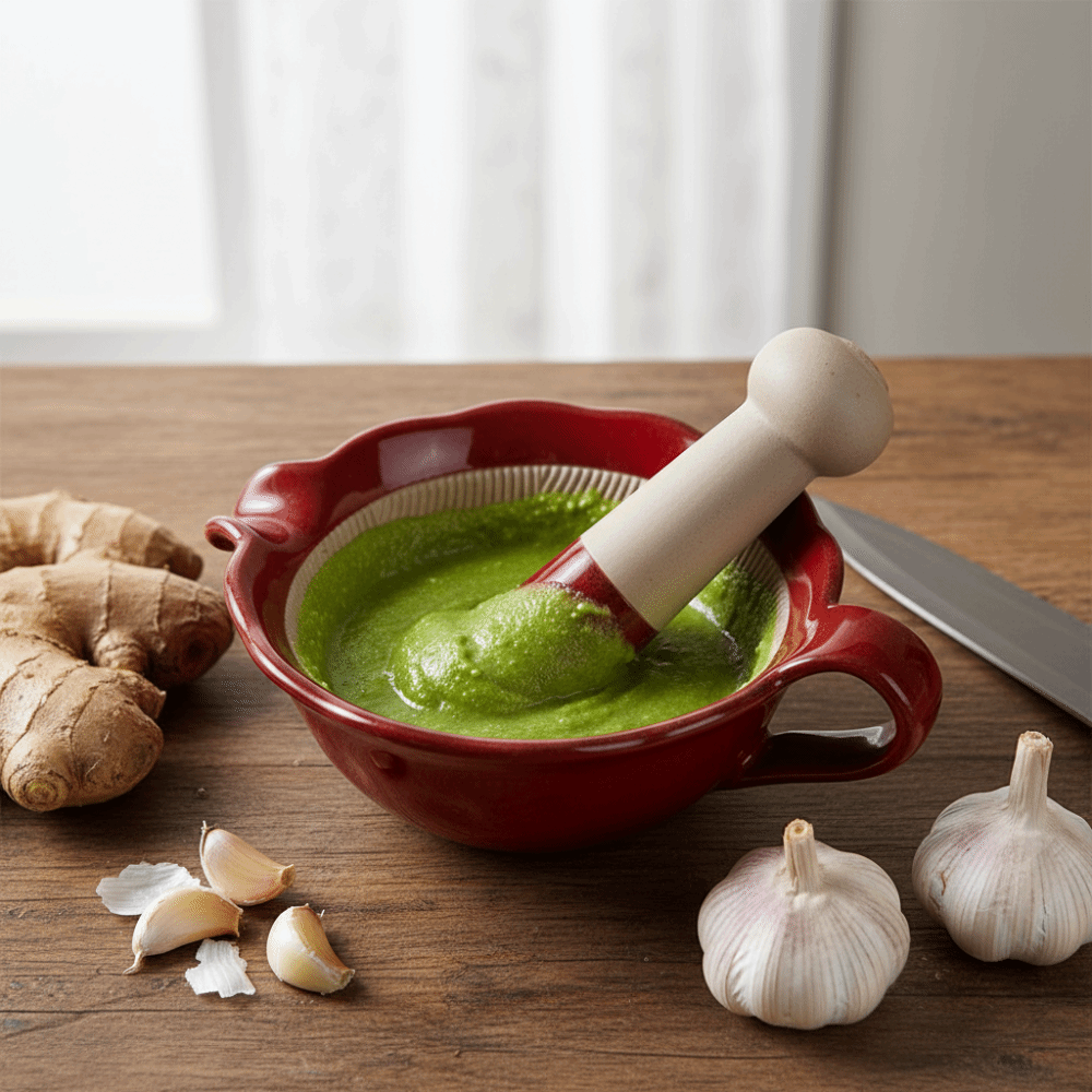 Baby Food Grinding Bowl - Manual Kiln Ceramic Grinding Bowl with