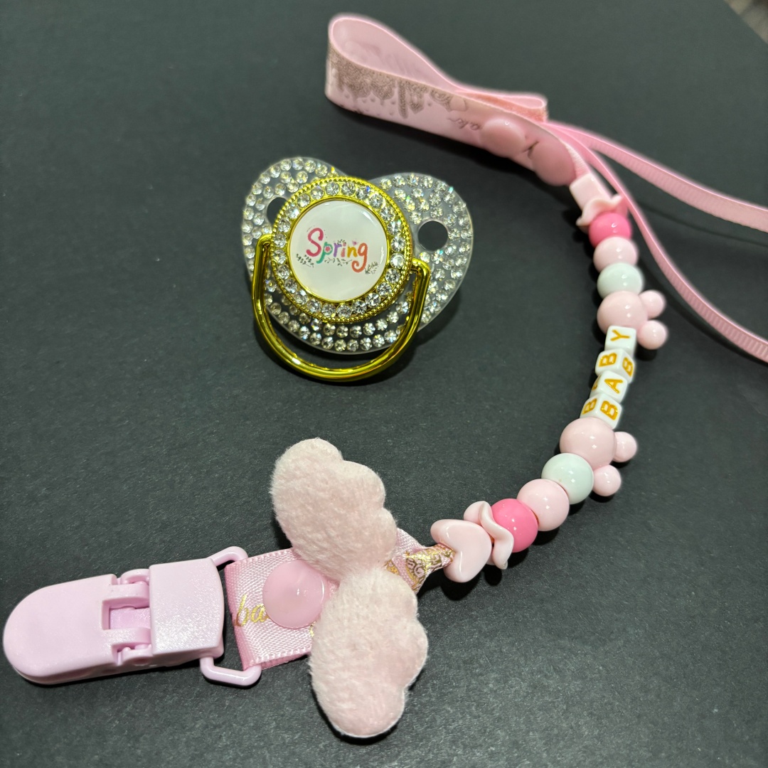 Baby Food Toy - Cute Cartoon Silicone Newborn Soother Pacifier