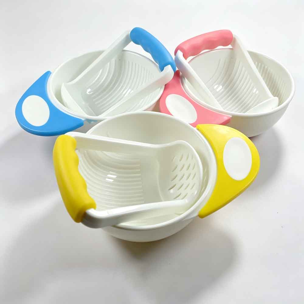 Baby Food Grinding Bowl - Baby Feeding Bowl Baby Learn Baby