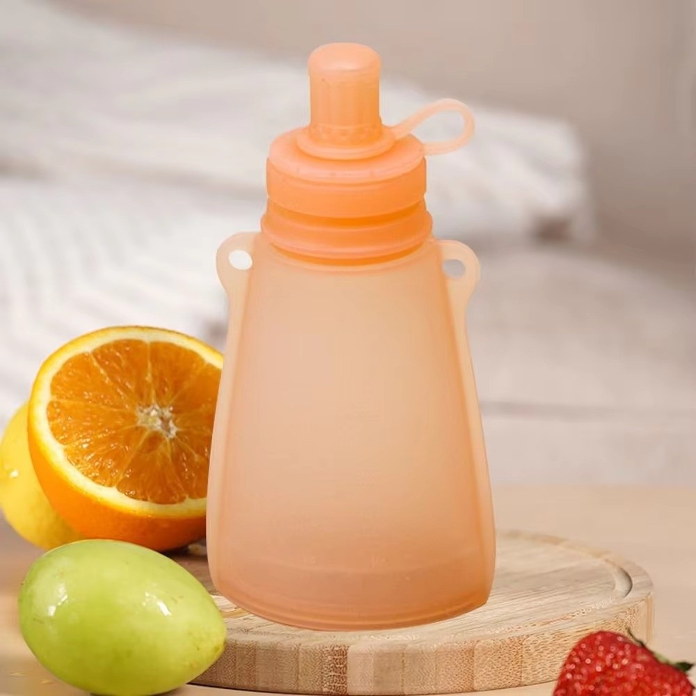 Baby Food Pouches - BPA Free Food Pouch Refillable Design