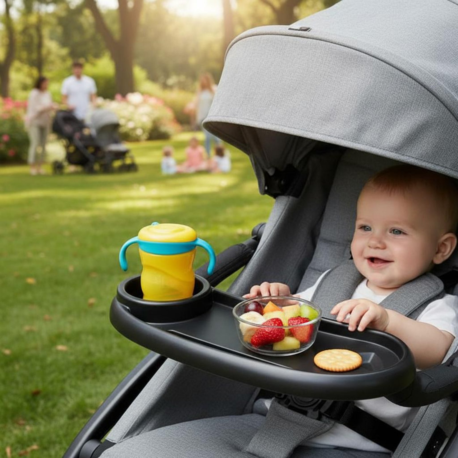 Baby Pram Food Tray Material U - Baby Food Universe recension och pris