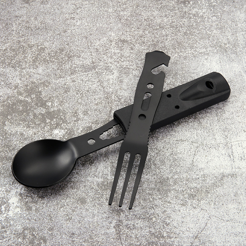 Stainless Steel Camping Cutler - Weaning Spoon Set recension och pris