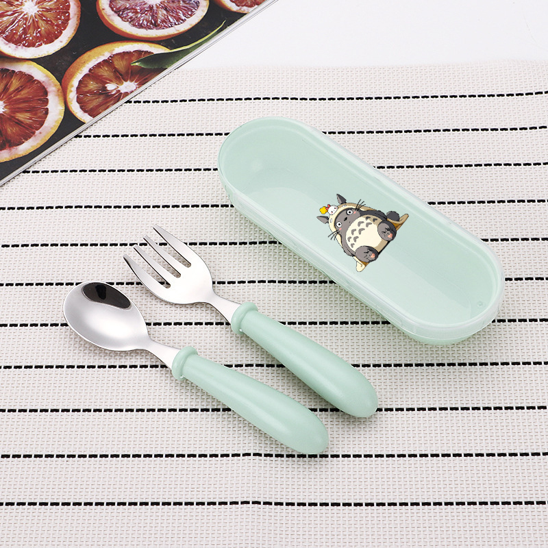 2pcs My Neighbor Totoro Spoon  - Weaning Spoon Set recension och pris