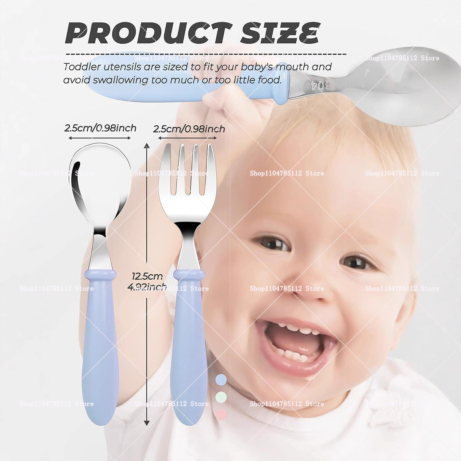 2pcs My Neighbor Totoro Spoon  - Weaning Spoon Set recension och pris