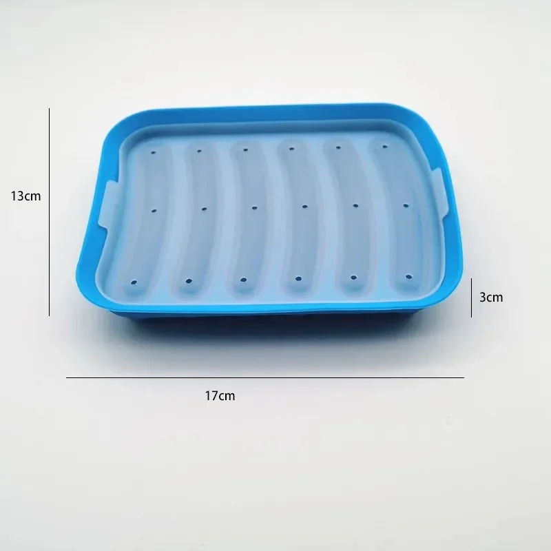 Green 6 Grid Silicone Sausage  - Baby Food Maker Baby Safe recension och pris