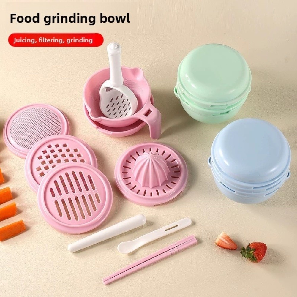 Solid color Baby Food Grinding - Baby Food Grinding Bowl recension och pris