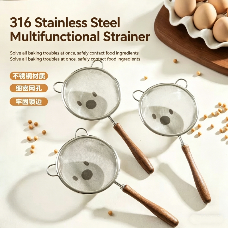 Fine filter strainer, new 304  - Baby Food Strainer recension och pris