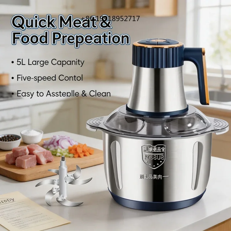 304 Stainless Steel 5L Electri - Baby Food Vegetable recension och pris