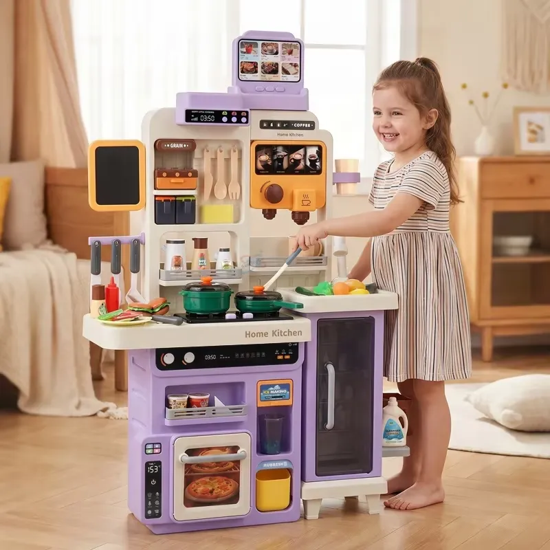 90cm Large Pretend Play Kitche - Baby Food Toy recension och pris