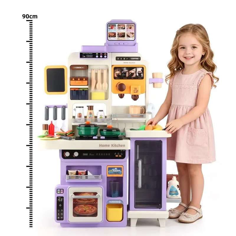90cm Large Pretend Play Kitche - Baby Food Toy recension och pris