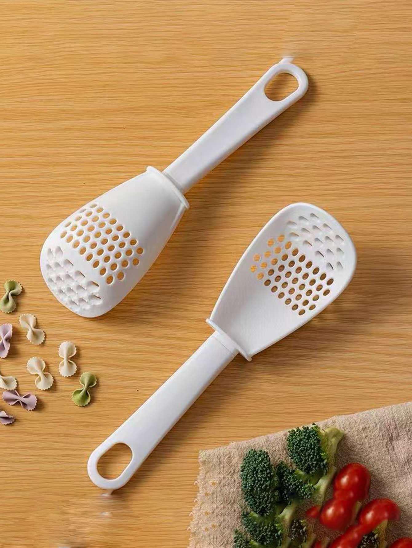 Multifunctional Cooking Spoon, - Baby Food Strainer recension och pris