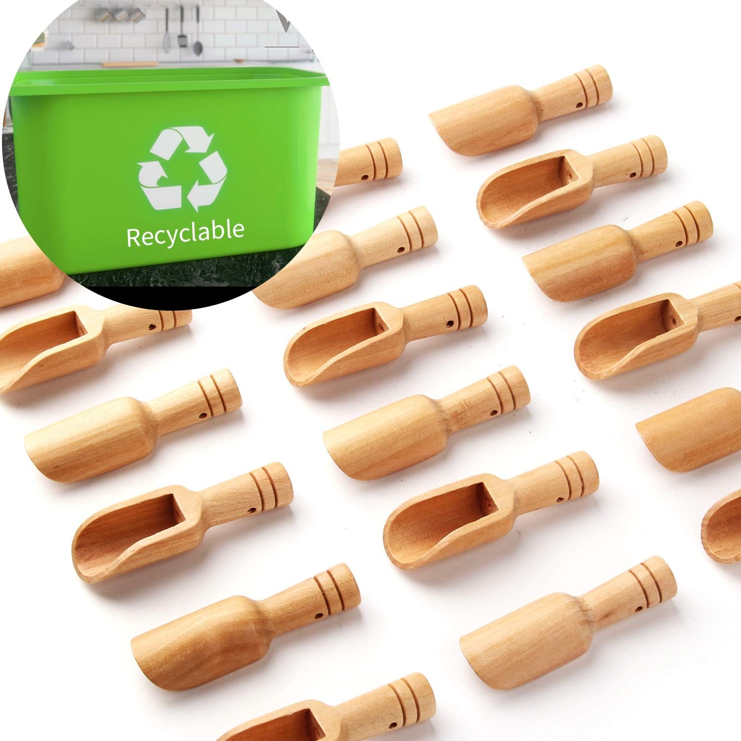 10/30/50/100pcs Coffee Mini Wo - Weaning Spoon Set recension och pris