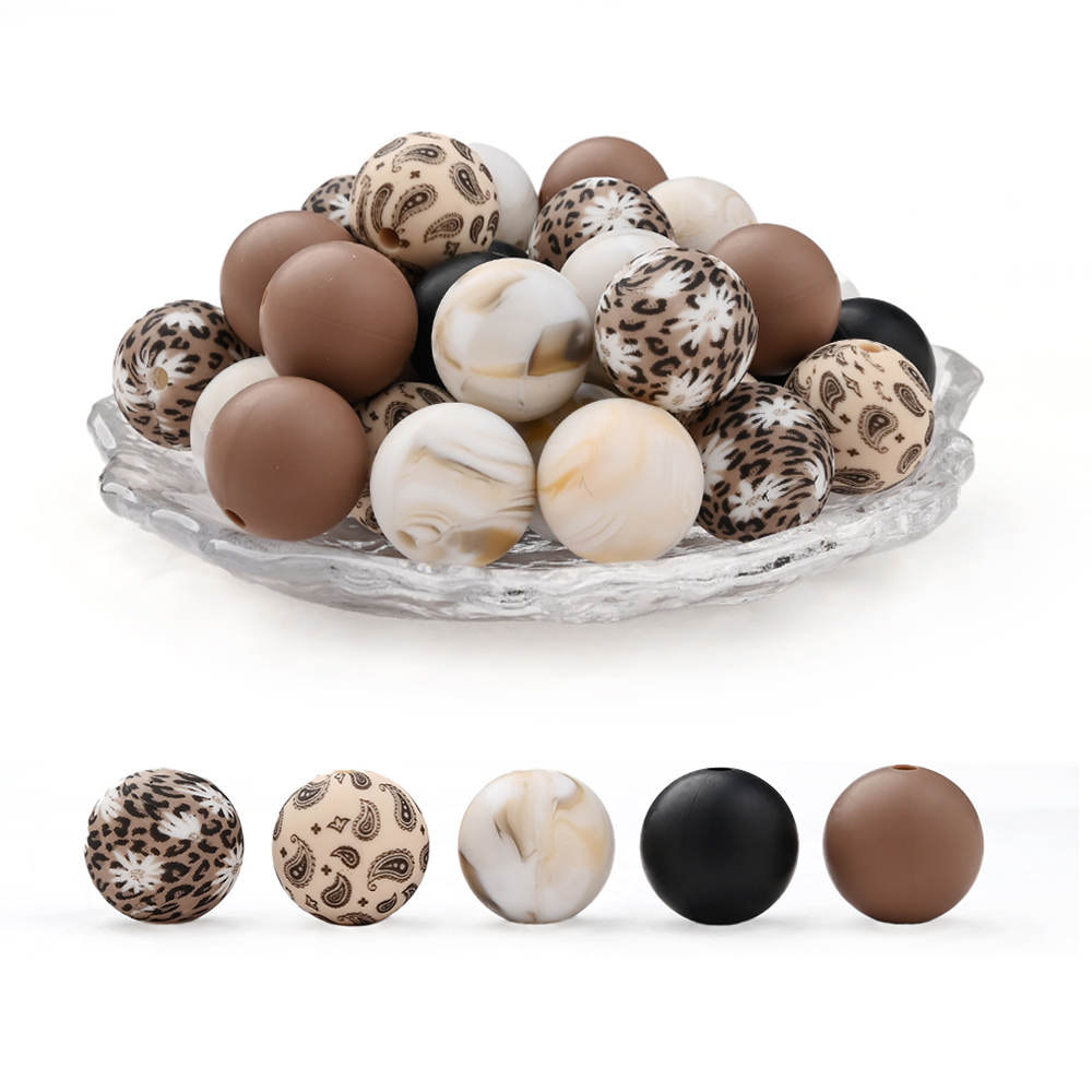 29Pcs Leopard Print Silicone B - Baby Food Toy recension och pris