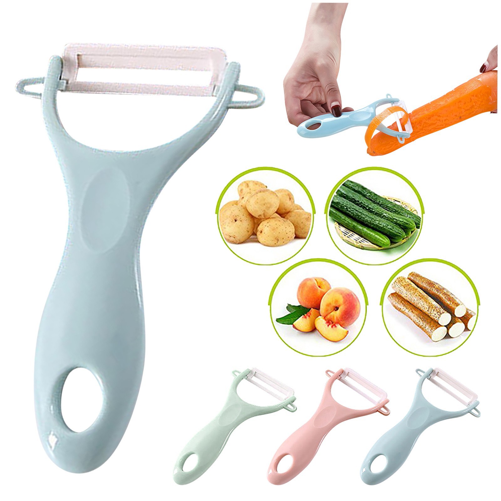 Ceramic Creative Peeler Practi - Baby Food Vegetable recension och pris