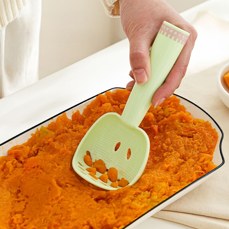 Multi-functional Cooking Spoon - Baby Food Strainer recension och pris