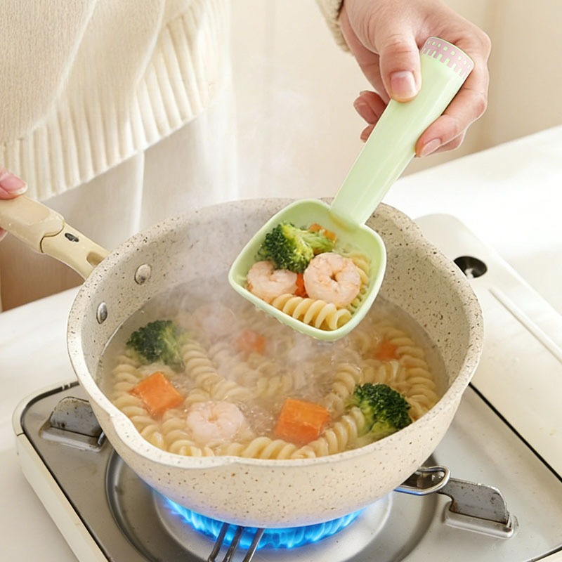 Multi-functional Cooking Spoon - Baby Food Strainer recension och pris