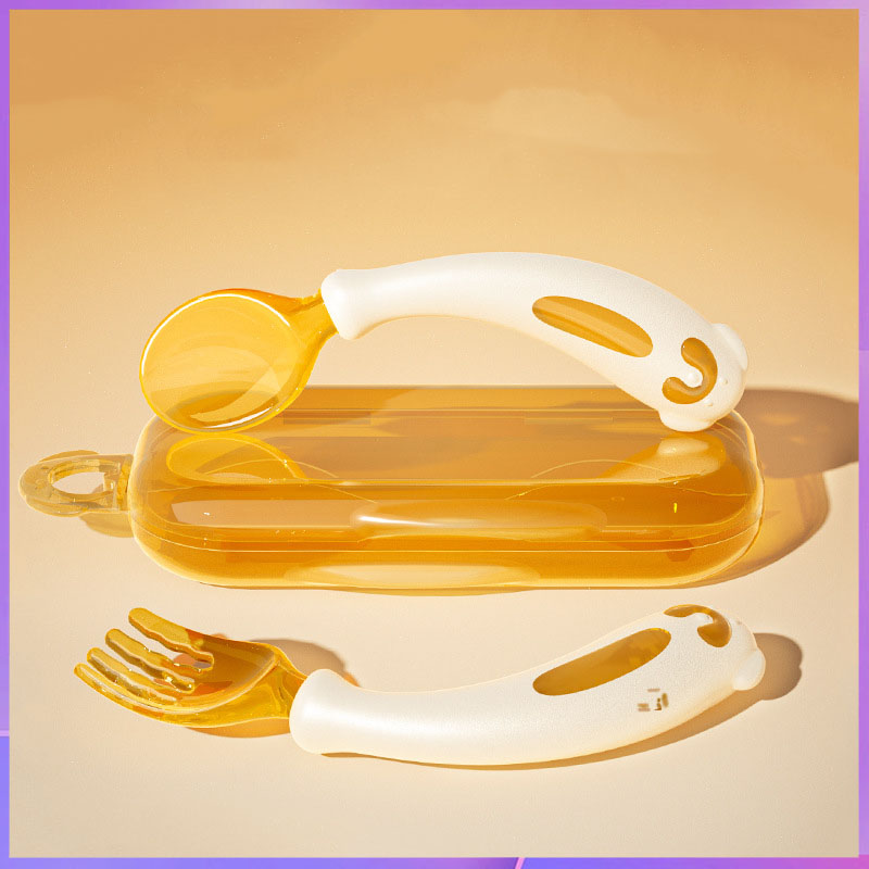 Baby Spoon Fork/Learn to Eat T - Baby Food Eating recension och pris