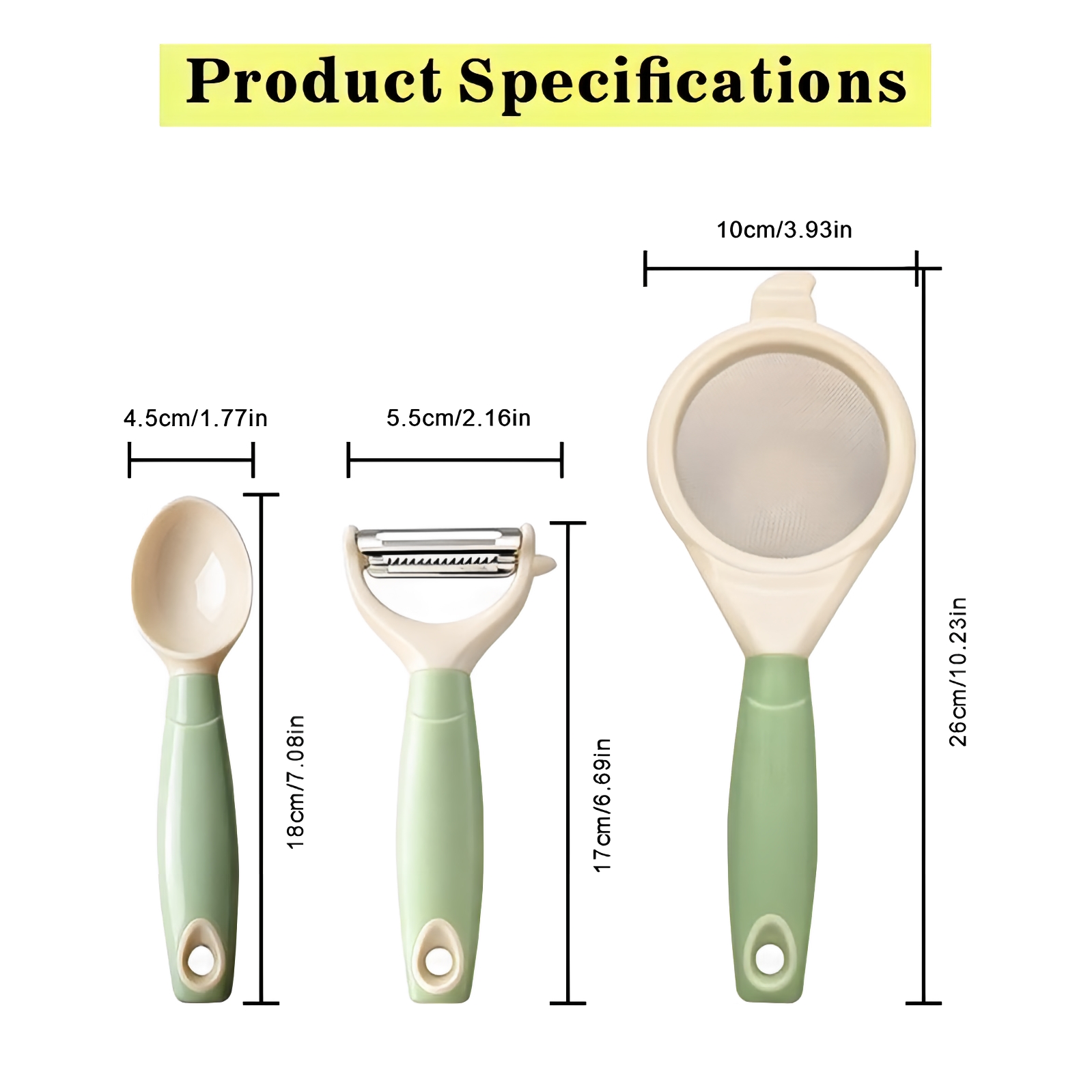 3PCS Baby Food Preparation Kit - Baby Food Strainer recension och pris