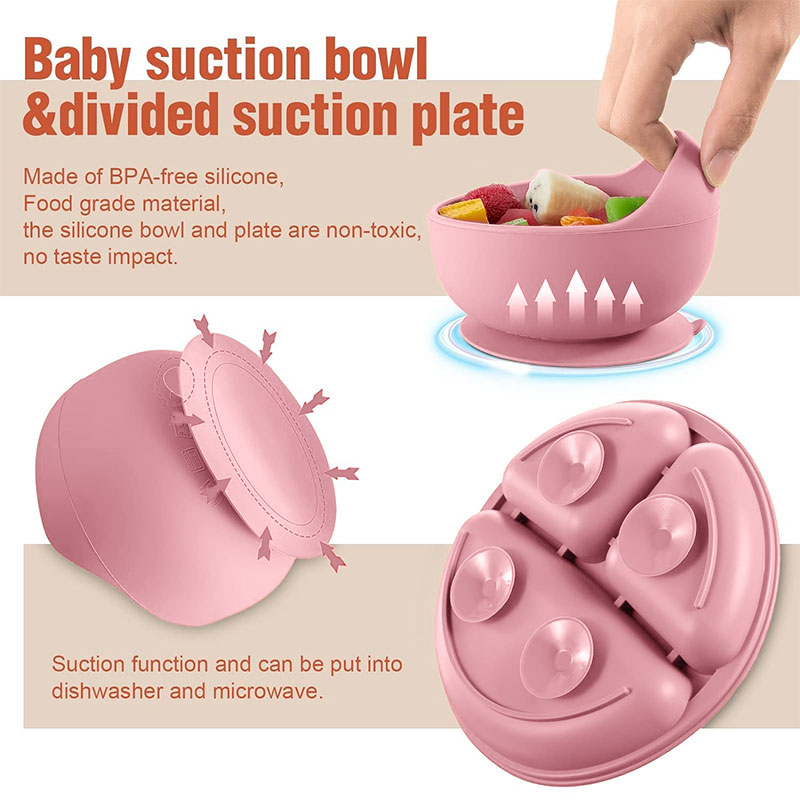 Children's silicone tableware  - Weaning Spoon Set recension och pris