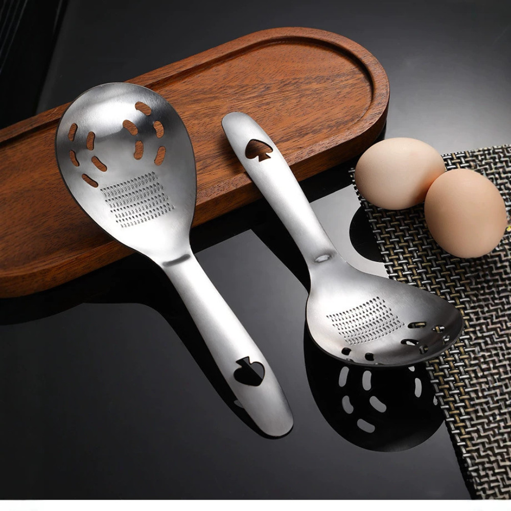 Stainless Steel Grinding Spoon - Baby Food Strainer recension och pris