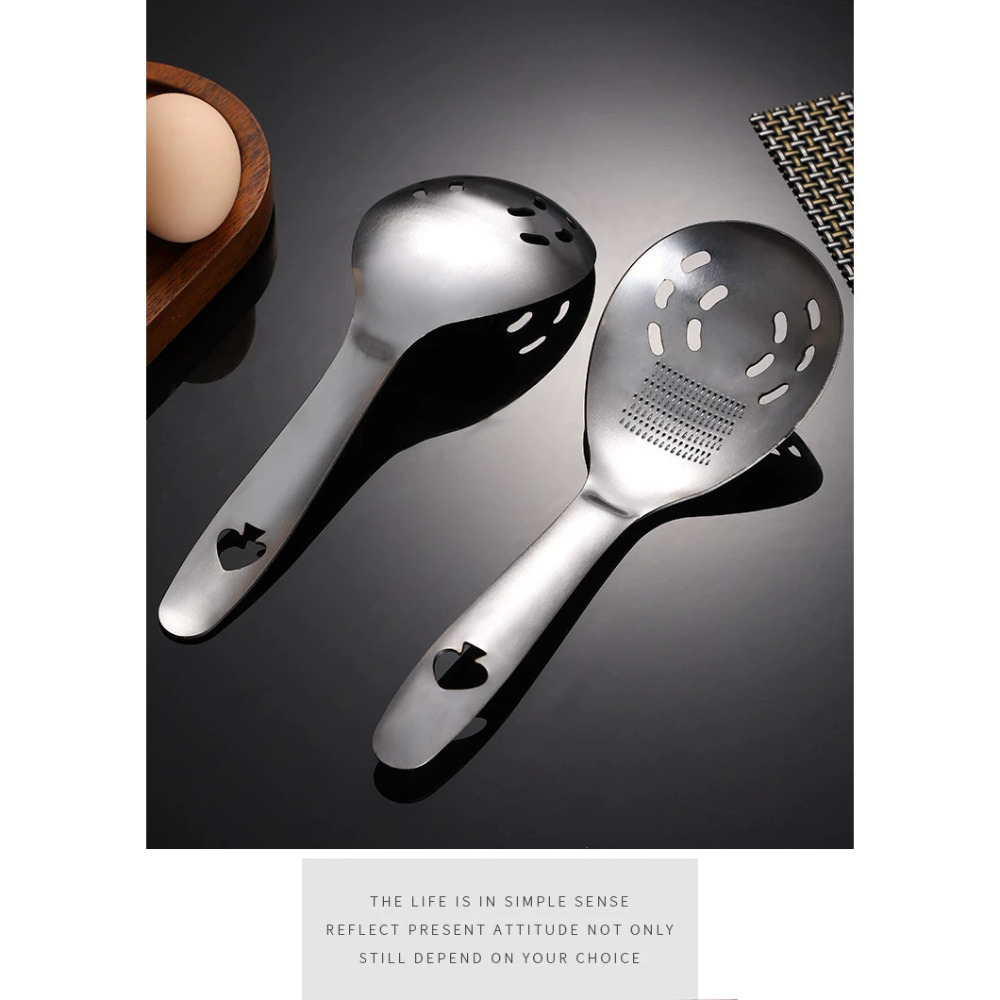 Stainless Steel Grinding Spoon - Baby Food Strainer recension och pris