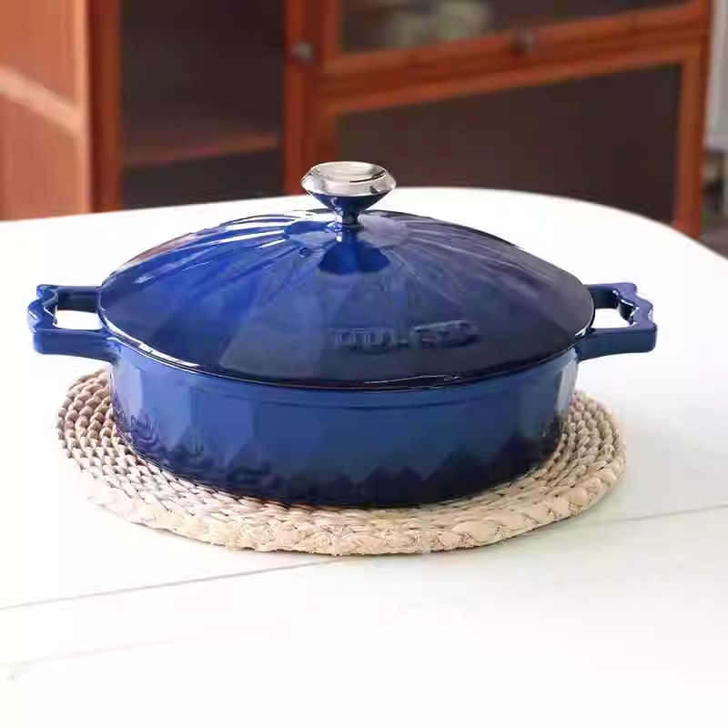 Enameled Cast Iron Dutch Oven  - Baby Food Universe recension och pris