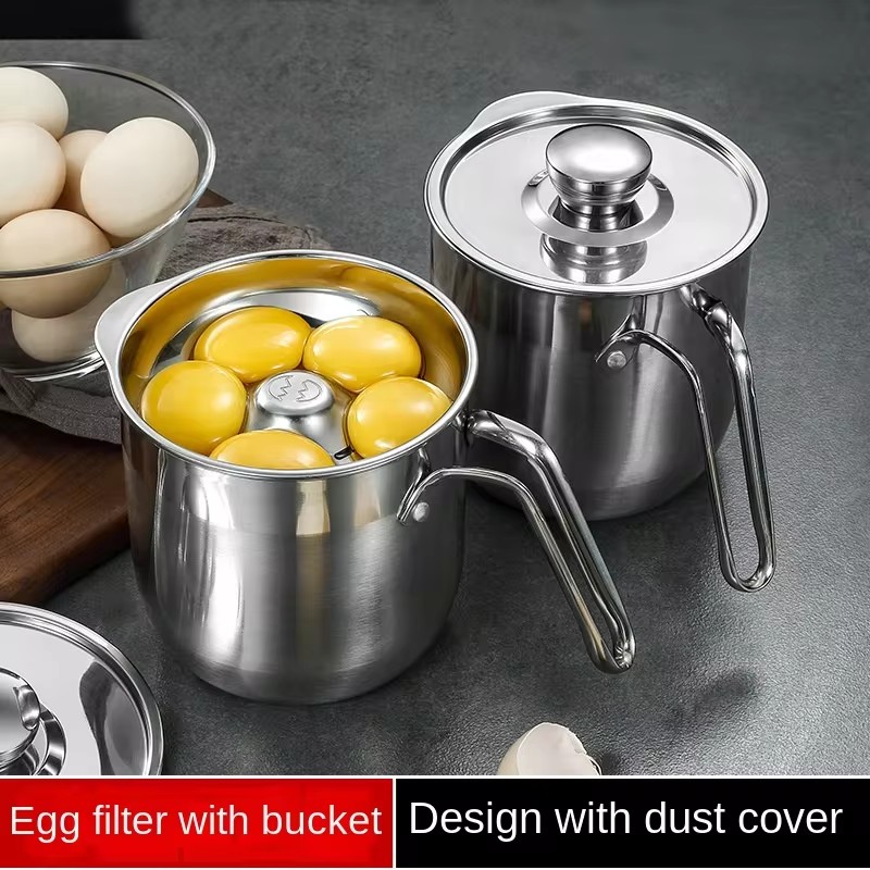304 Stainless Steel Egg Yolk S - Baby Food Strainer recension och pris