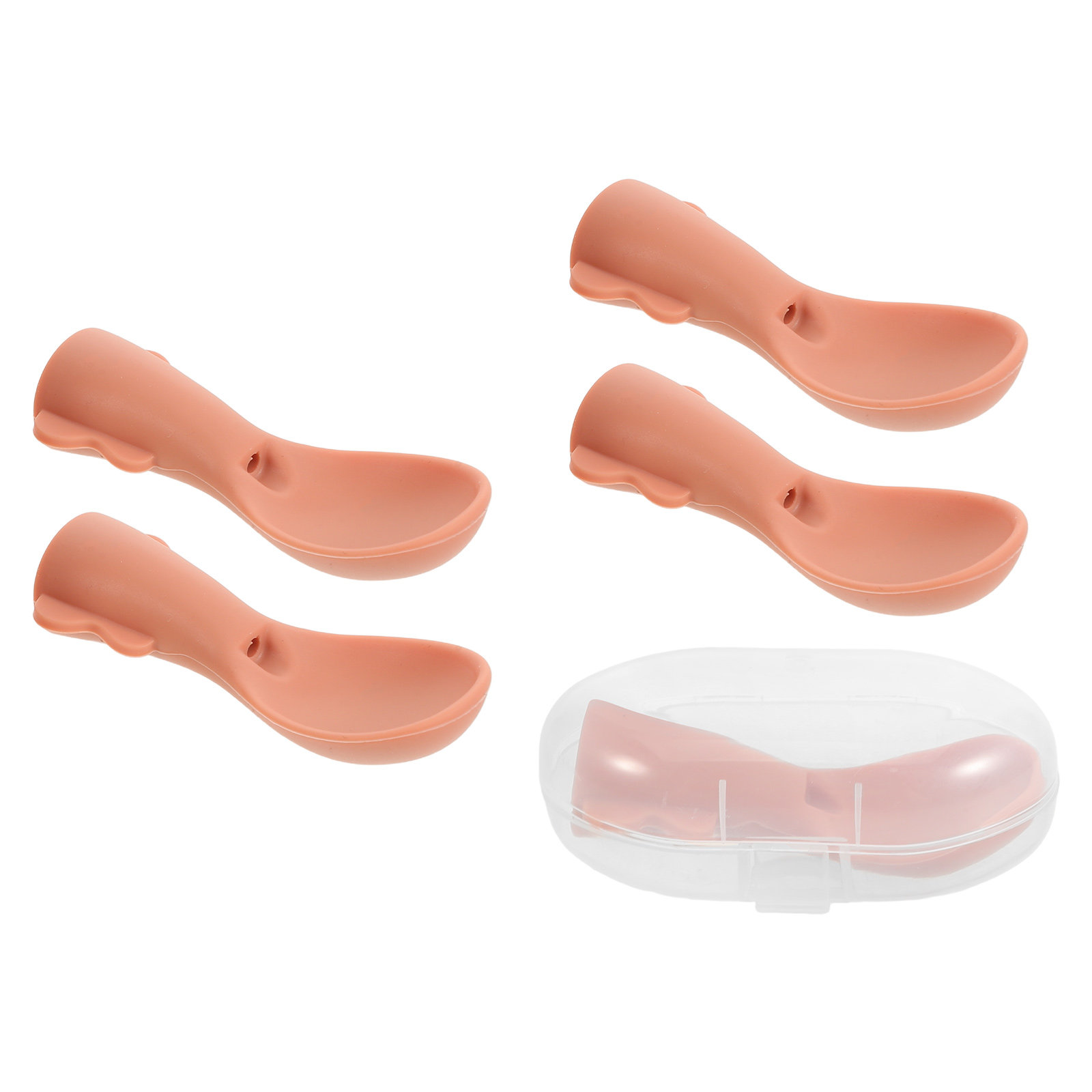5Pcs Silicone Baby Feeding Spo - Baby Food Pouches recension och pris
