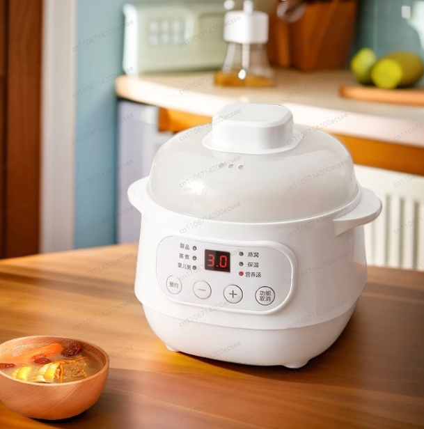 Baby Electric Porridge Pot Cer - Baby Food Maker Baby Safe recension och pris