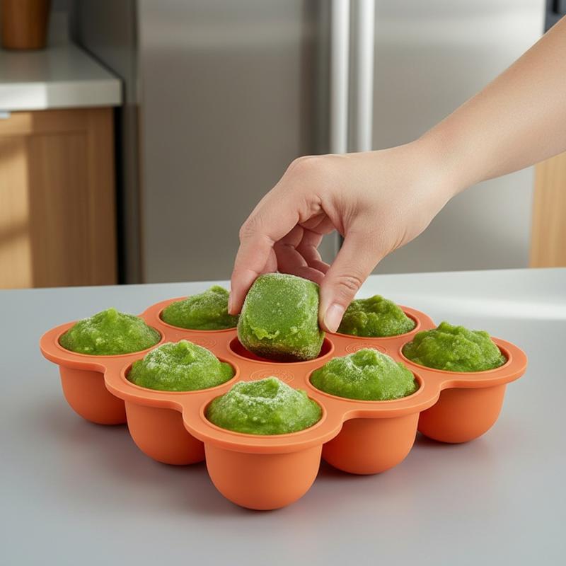 Baby Food Silicone Container 9 - Baby Food Universe recension och pris
