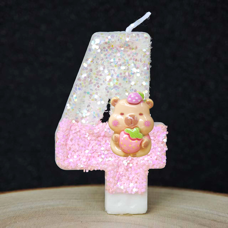 New Capybara Candles Cake Deco - Baby Food Kids recension och pris