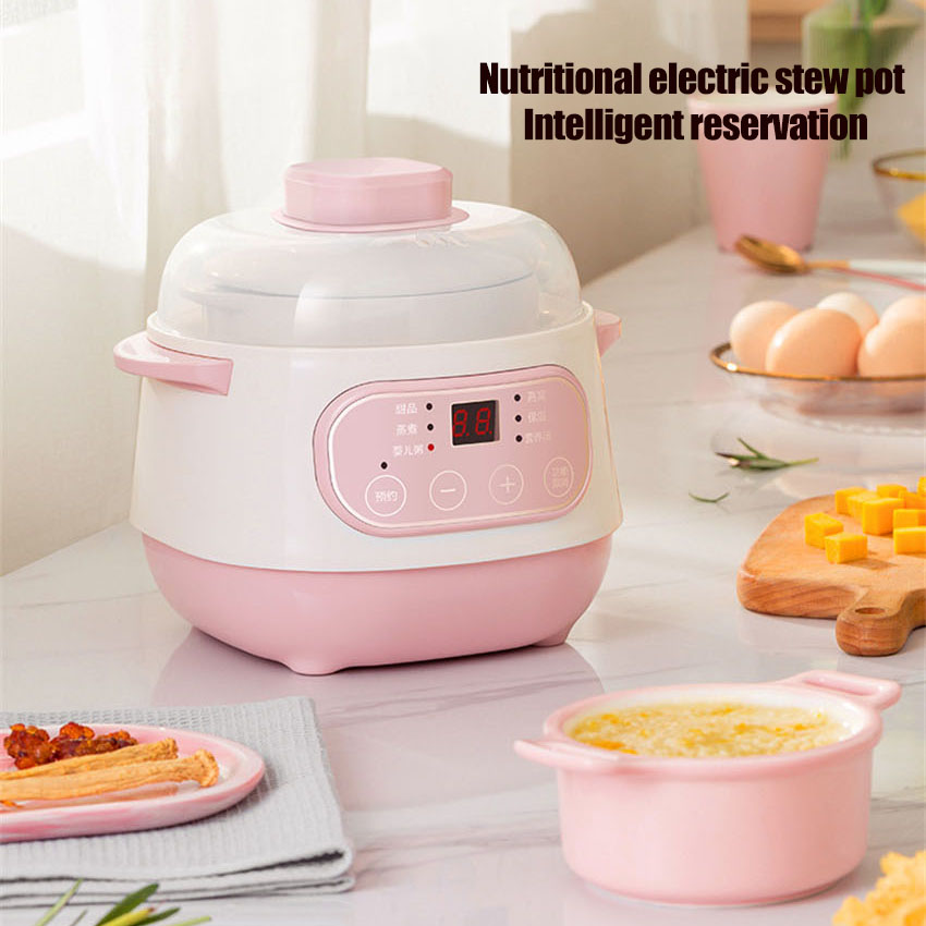 Baby Electric Porridge Pot Cer - Baby Food Maker Baby Safe recension och pris