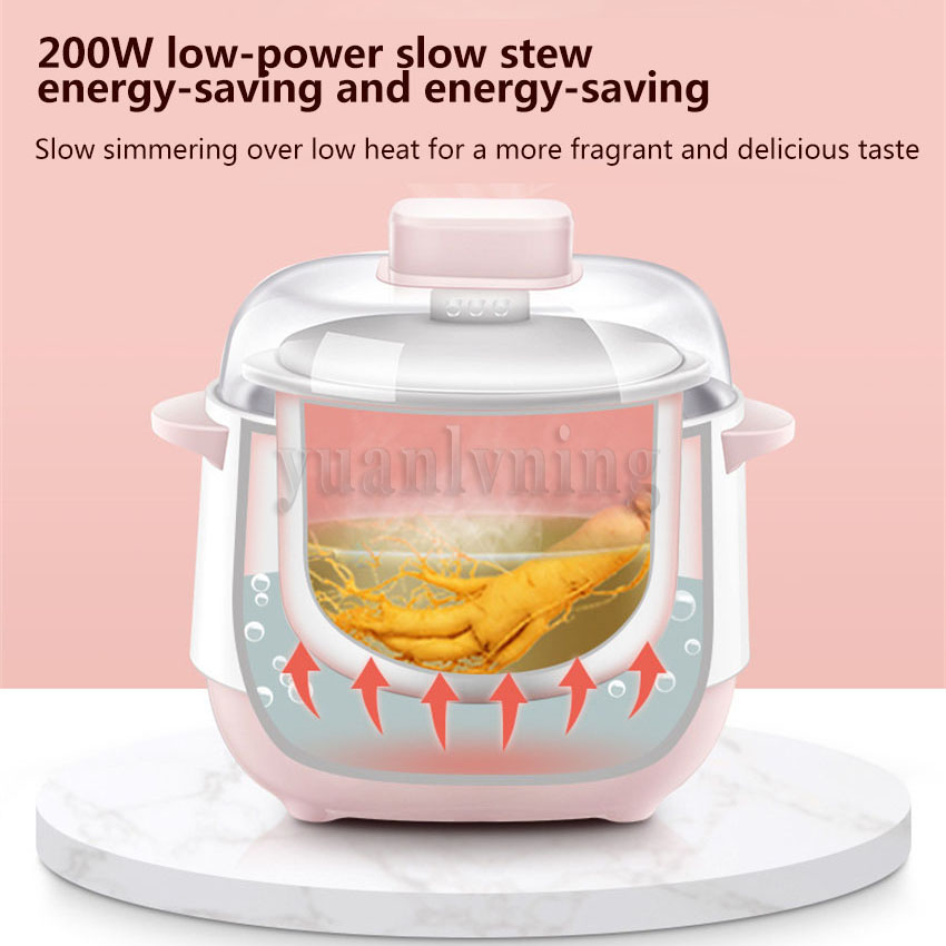 Baby Electric Porridge Pot Cer - Baby Food Maker Baby Safe recension och pris