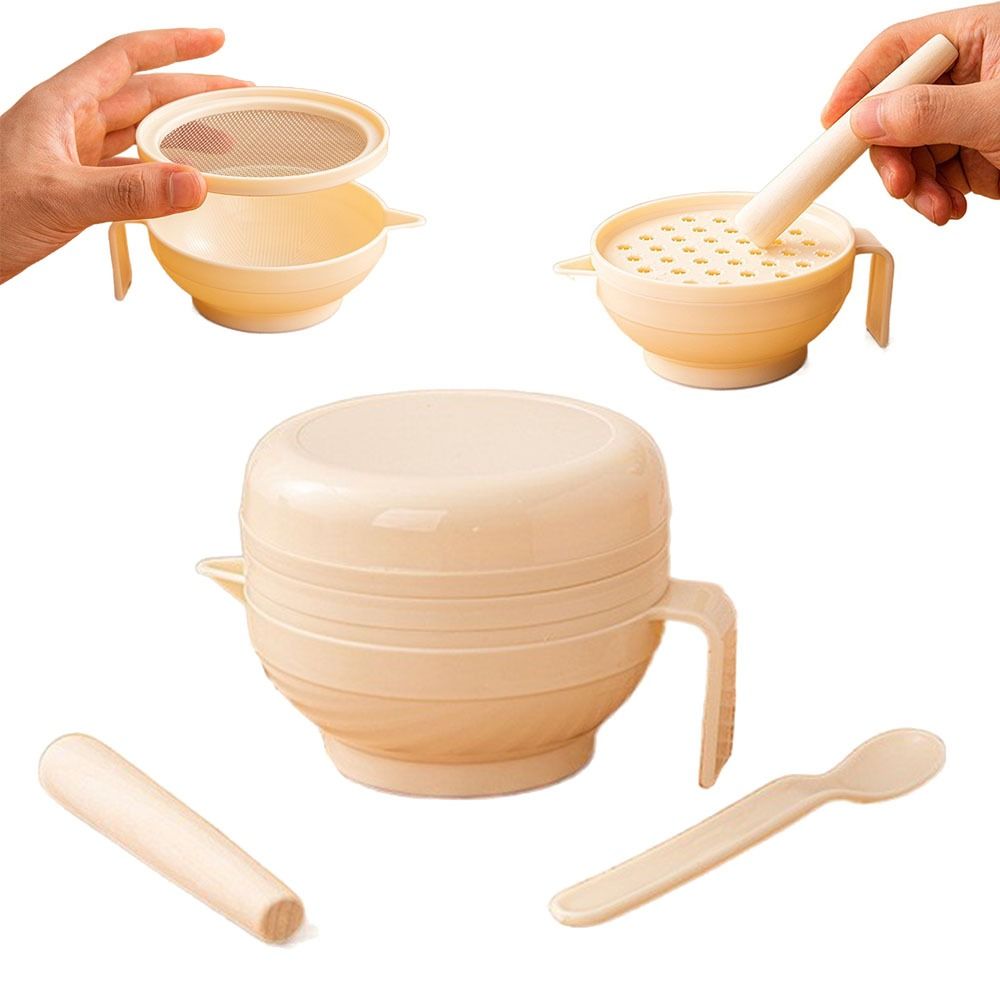 7Pcs Portable Food Grinding Bo - Baby Food Grinding Bowl recension och pris