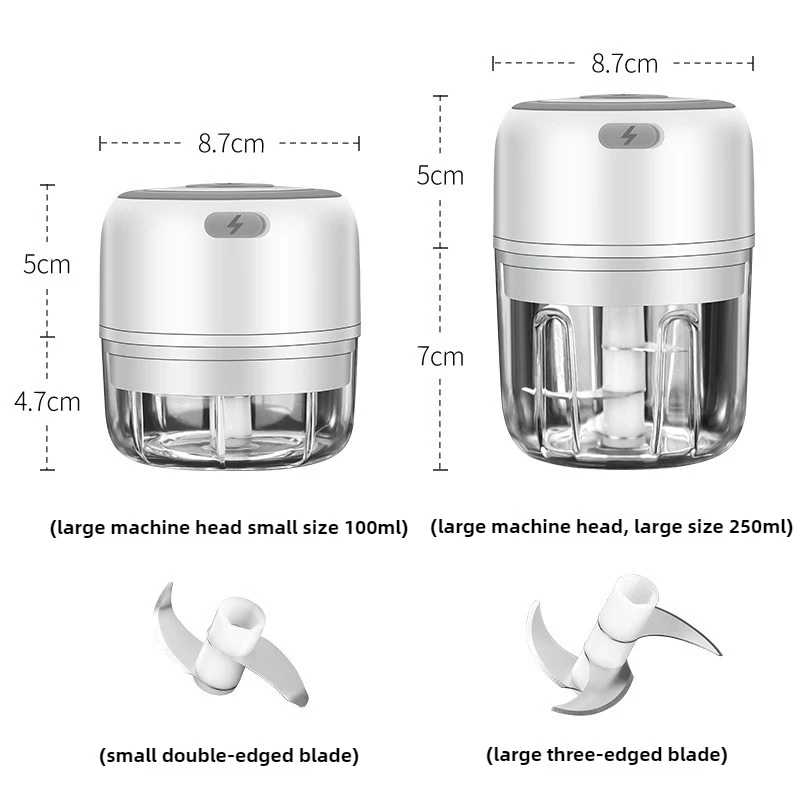 Electric Mini Garlic Chopper 1 - Baby Food Vegetable recension och pris