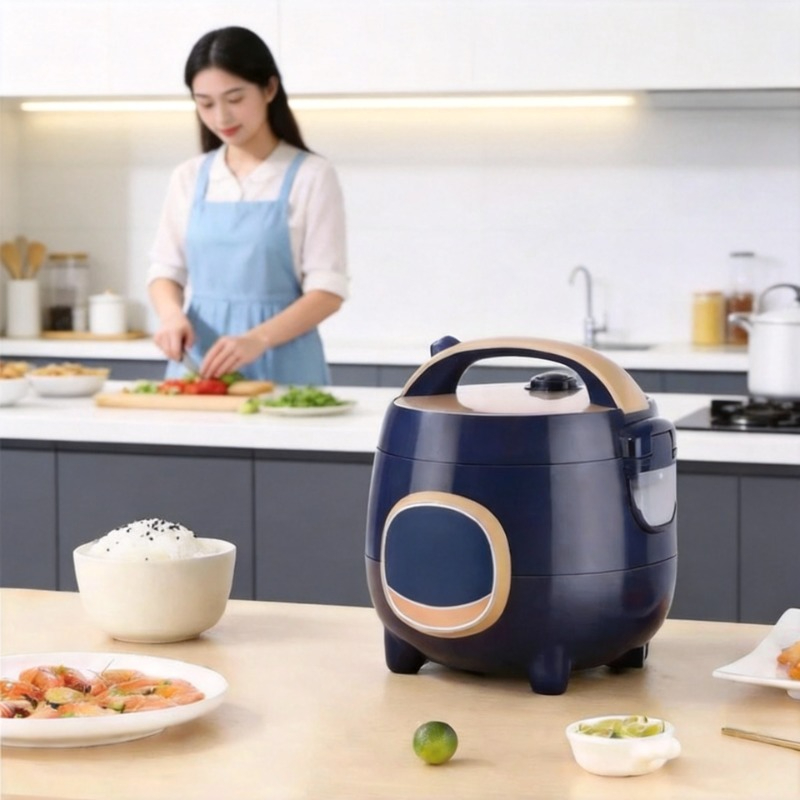 220V Portable Mini Rice Cooker - Baby Food Stew recension och pris
