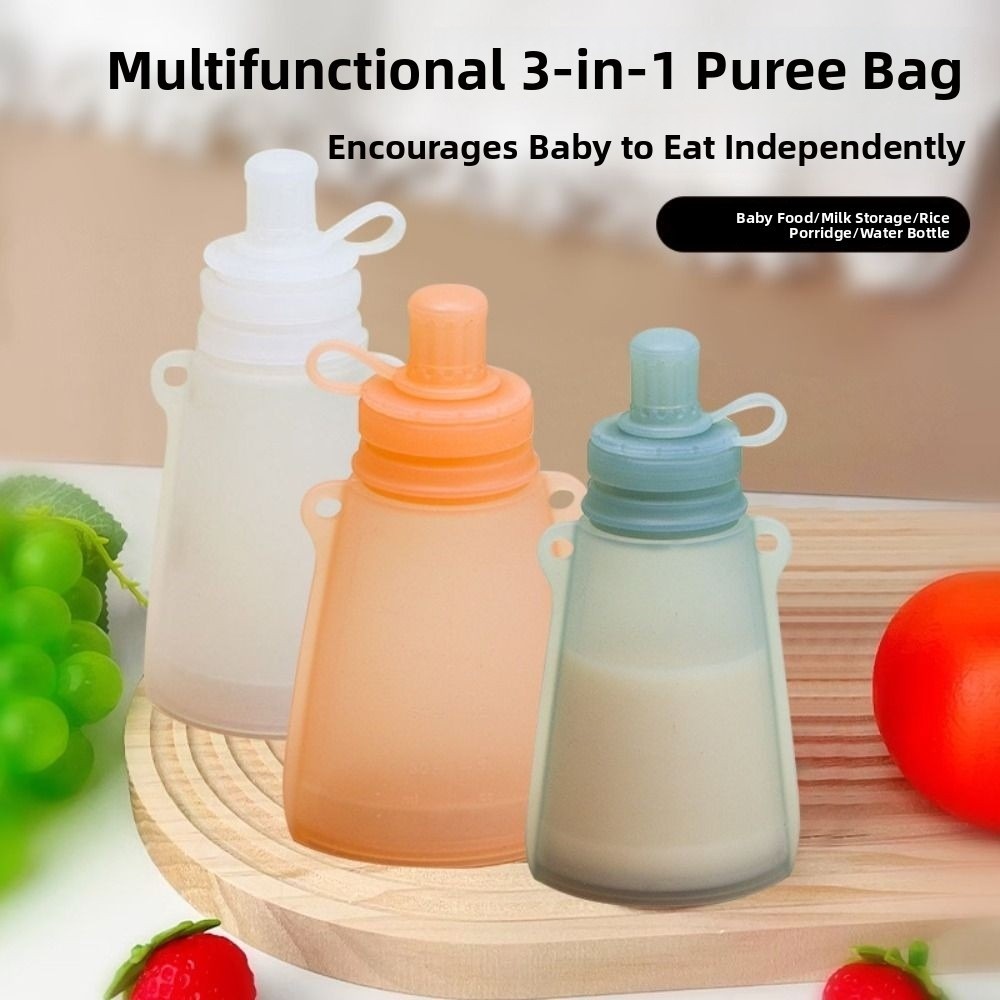BPA Free Silicone Baby Food Po - Baby Food Pouches recension och pris