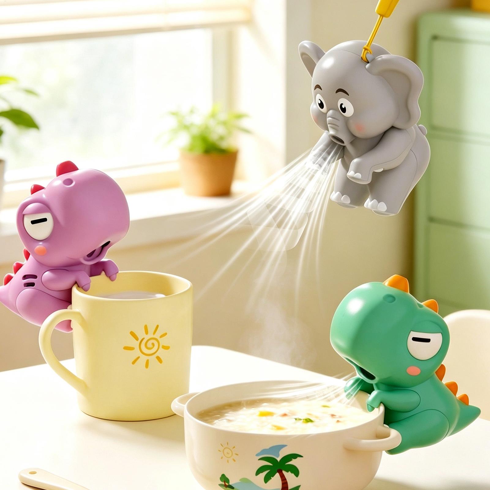 Cute Elephant Shape Cup Hangin - Baby Food Kids recension och pris