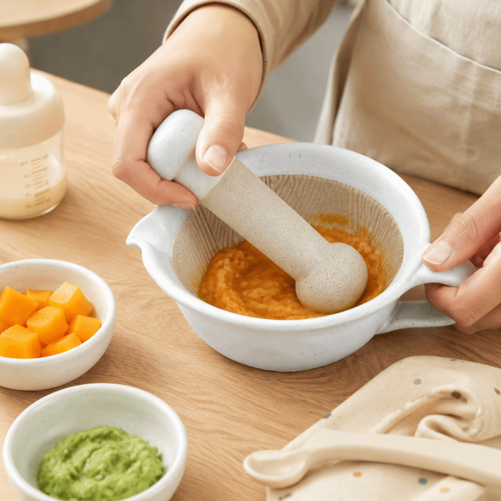 Manual Ceramic Grinding Bowl S - Baby Food Grinding Bowl recension och pris