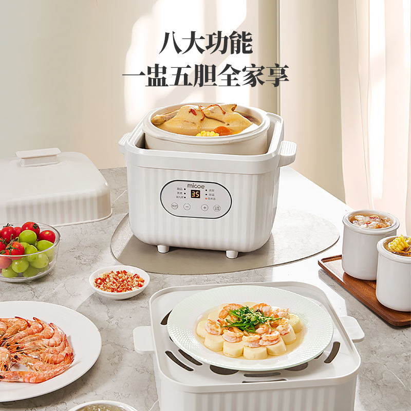 Household Ceramic Electric Ste - Baby Food Stew recension och pris