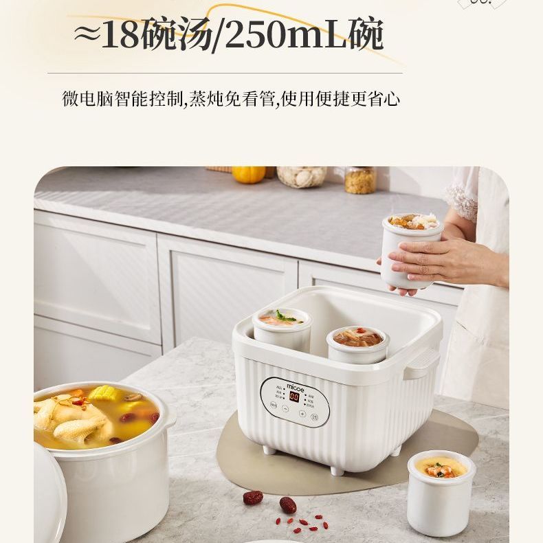 Household Ceramic Electric Ste - Baby Food Stew recension och pris