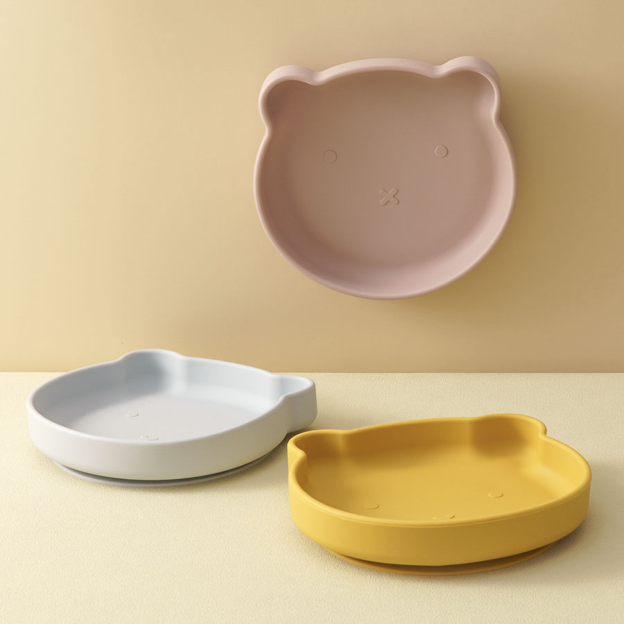 1PC Silicone Baby Dishes Sucti - Baby Food Universe recension och pris