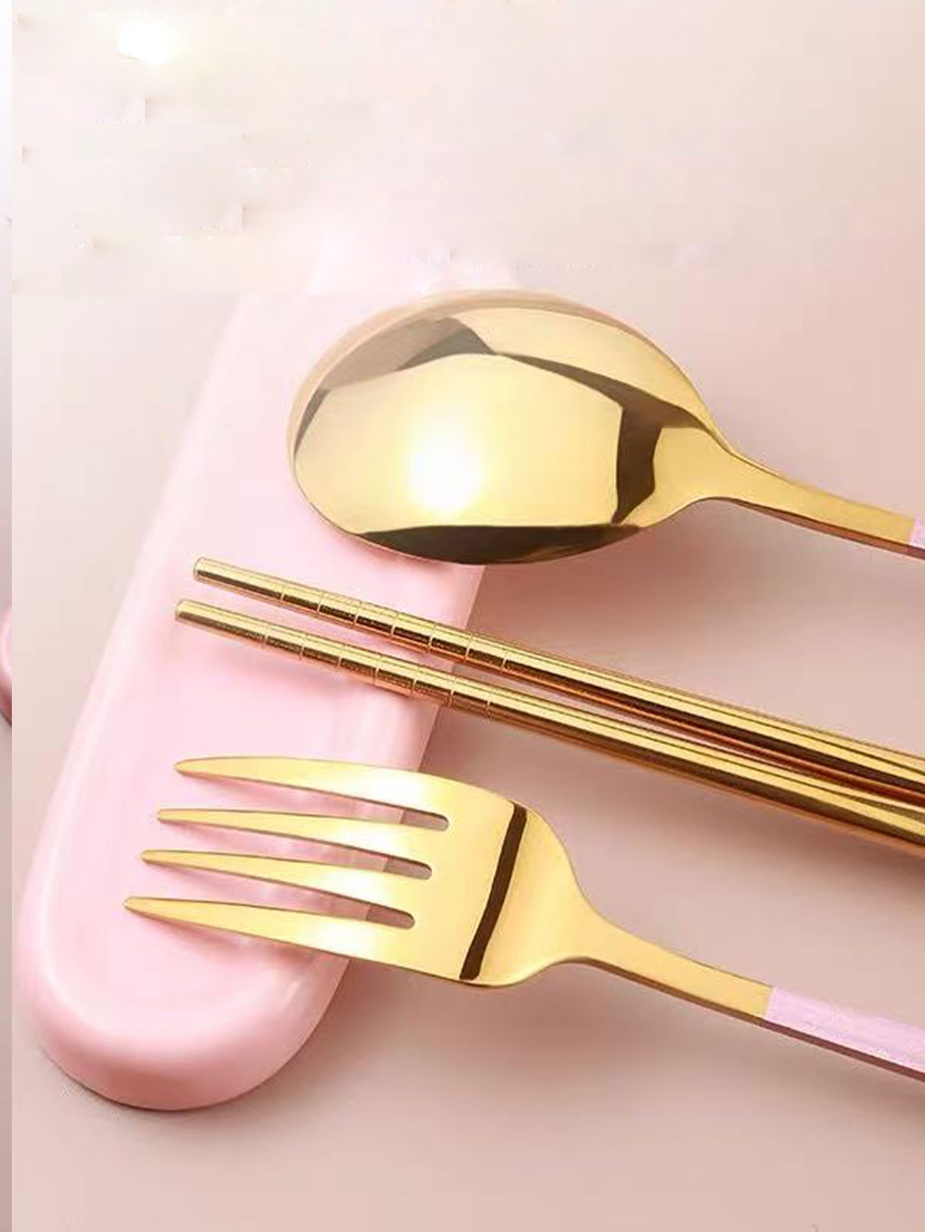 304 Stainless Steel Chopsticks - Weaning Spoon Set recension och pris