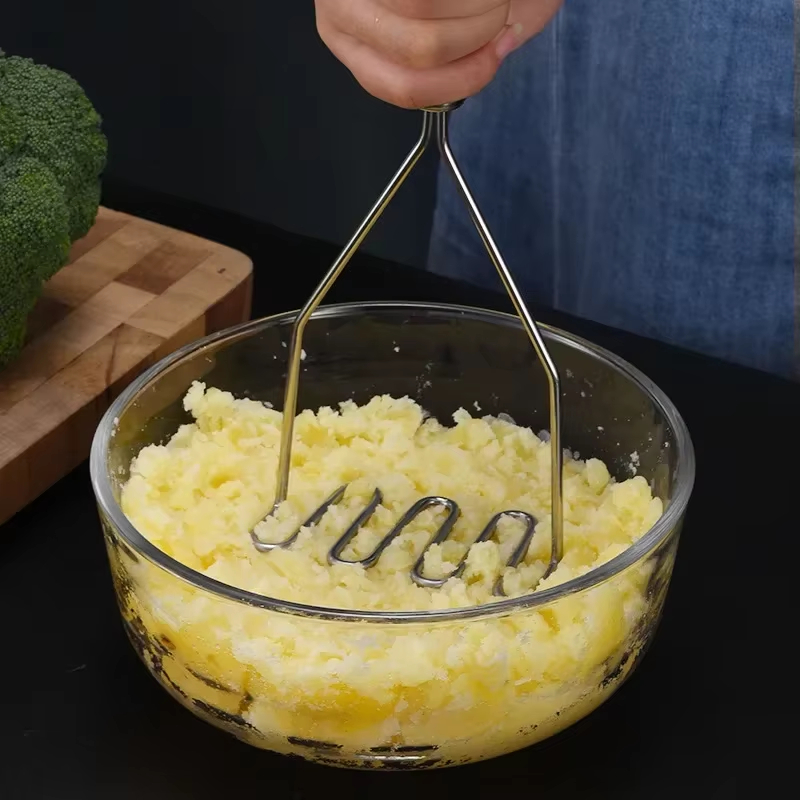Stainless Steel Potato Masher  - Baby Food Vegetable recension och pris