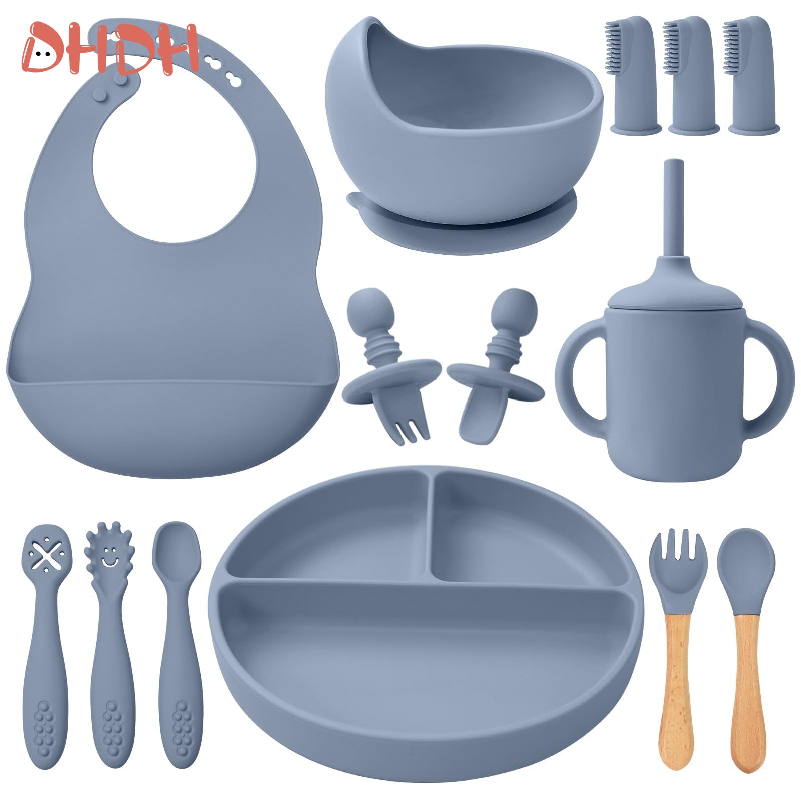 Silicone Baby Feeding Set Tabl - Baby Food Pouches recension och pris