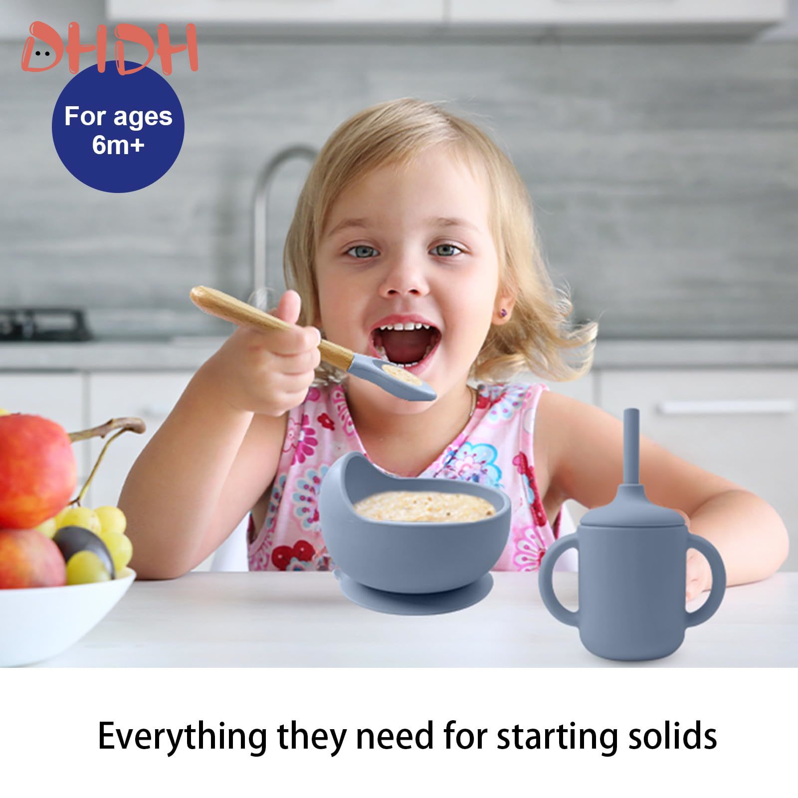 Silicone Baby Feeding Set Tabl - Baby Food Pouches recension och pris