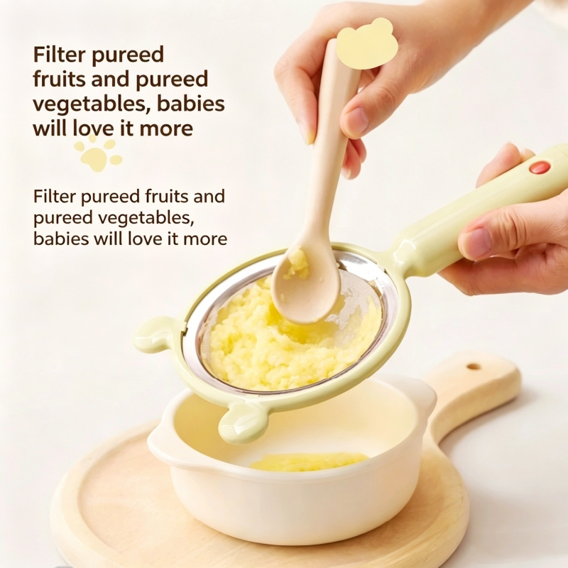 Soybean Milk Filter Screen 304 - Baby Food Strainer recension och pris