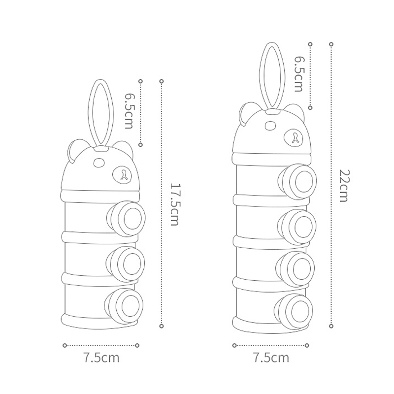 Storage Three/Four Tier Portab - Baby Food Pouches recension och pris