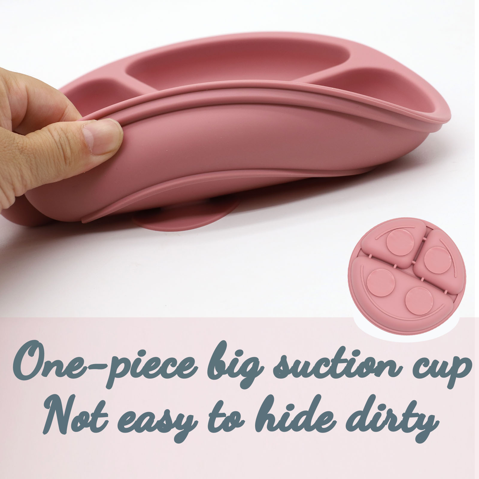 Food grade silicone split plat - Baby Food Universe recension och pris